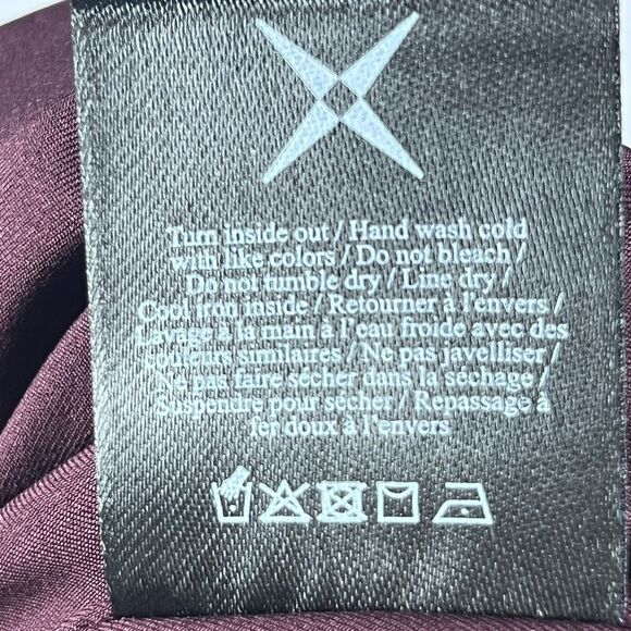 GSTQ Jacket Mens Medium Burgundy Green Floral Bomber Varsity Lightweight Zip Up - Picture 15 of 15